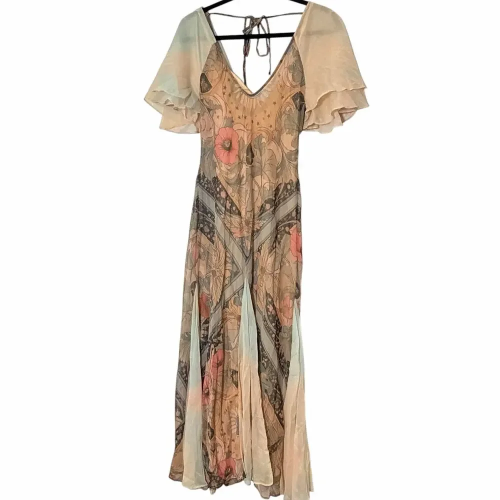 Free People Celestial nights maxi dress